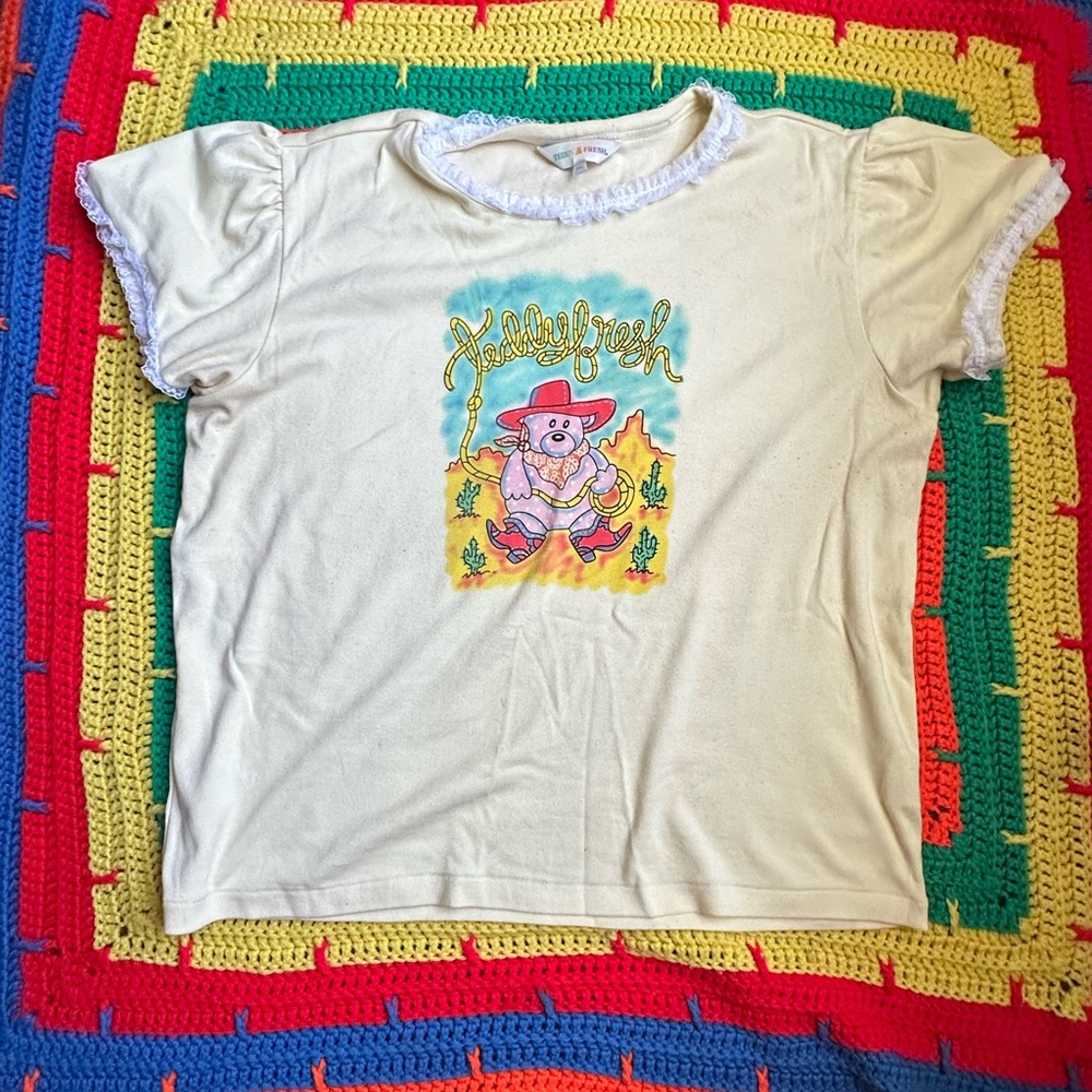 Yellow T-Shirt with Bear Print